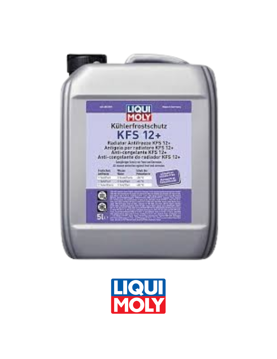 LIQUI MOLY-KÜHLERFROSTSCHUTZ KFS 12+, 5 LT.