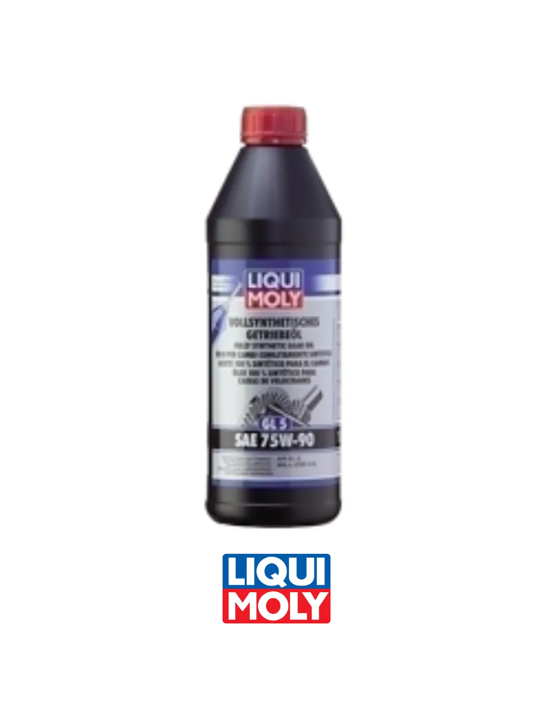 LIQUI MOLY-V. GETRIEBEÖL (GL5) SAE 75W-90- Trasmisión mecánica - 1 Lt.