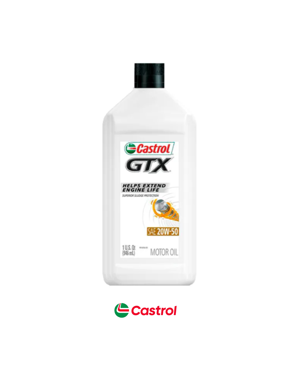 CASTROL GTX 20W-50 - 946 ML. aceite mineral