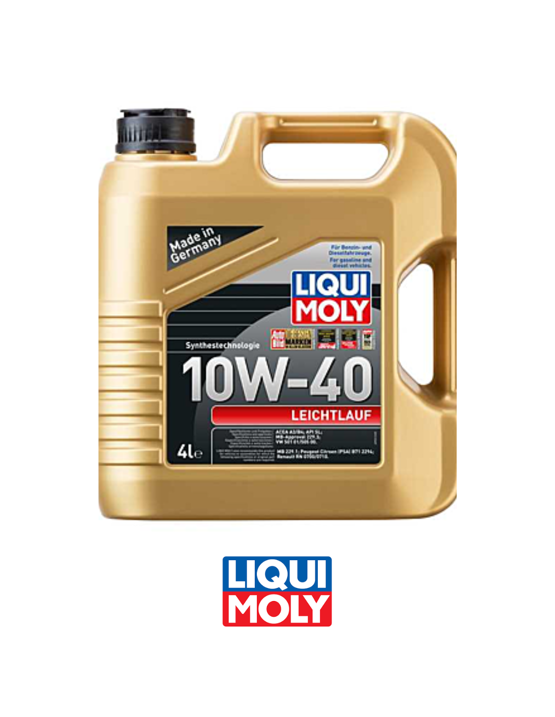 LIQUI MOLY LEICHTLAUF 10W-40 - 4 Lt.