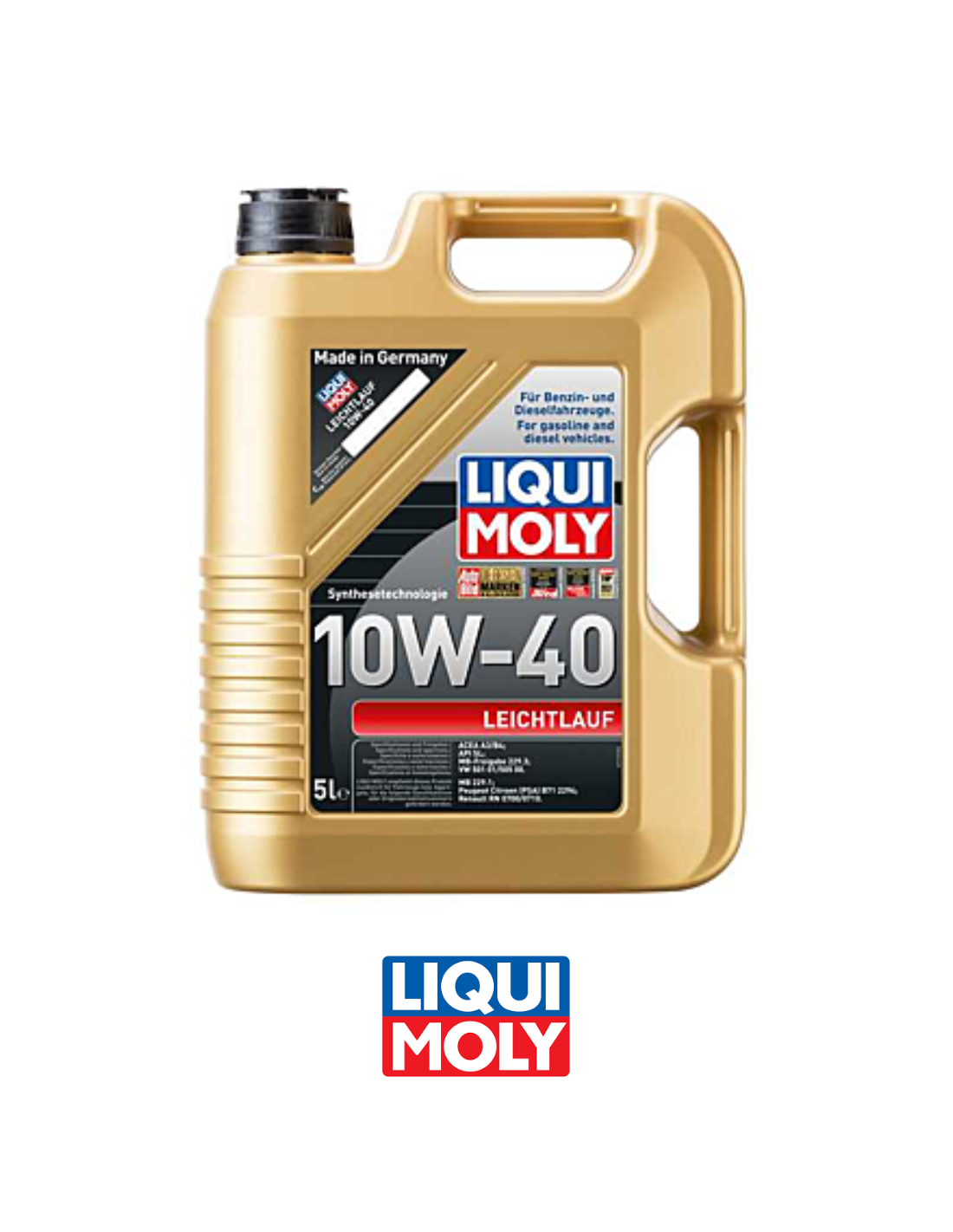 LIQUI MOLY LEICHTLAUF 10W-40 - 5 Lt.