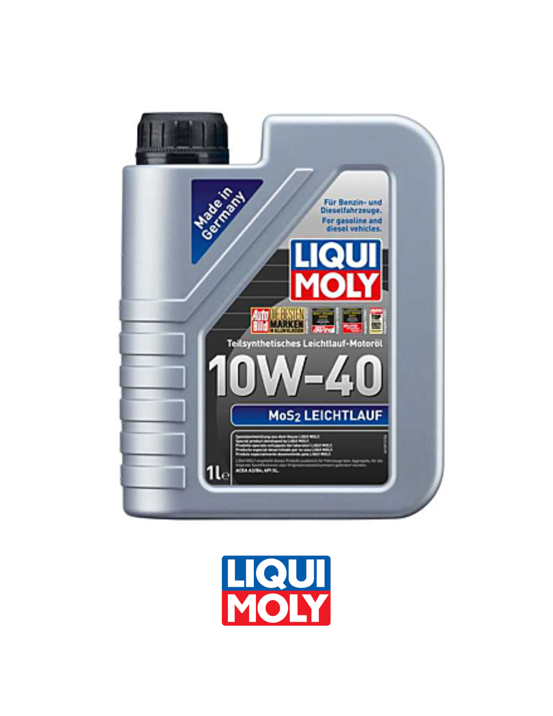 LIQUI MOLY MOS2 LEICHTLAUF 10W-40 - 1 Lt.