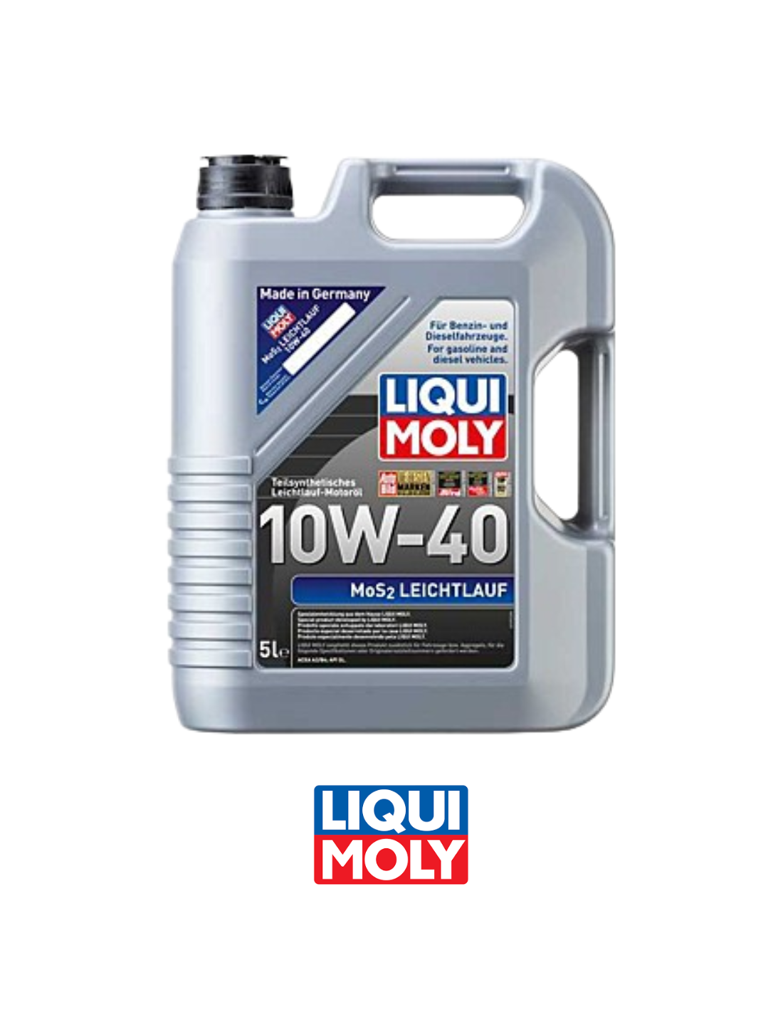 LIQUI MOLY MOS2 LEICHTLAUF 10W-40 - 5 Lt.