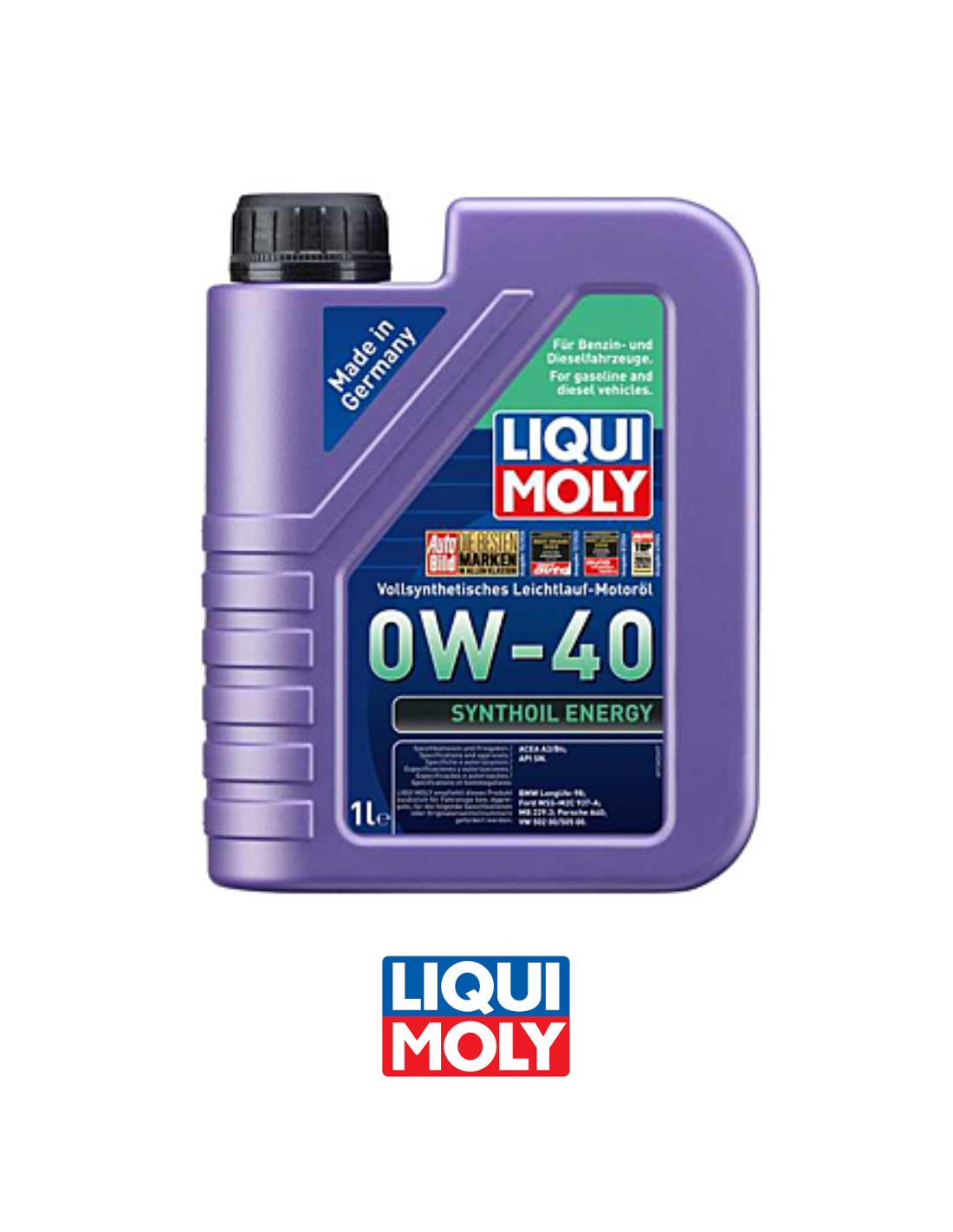 LIQUI MOLY SYNTHOIL ENERGY 0W-40 - 1 Lt.