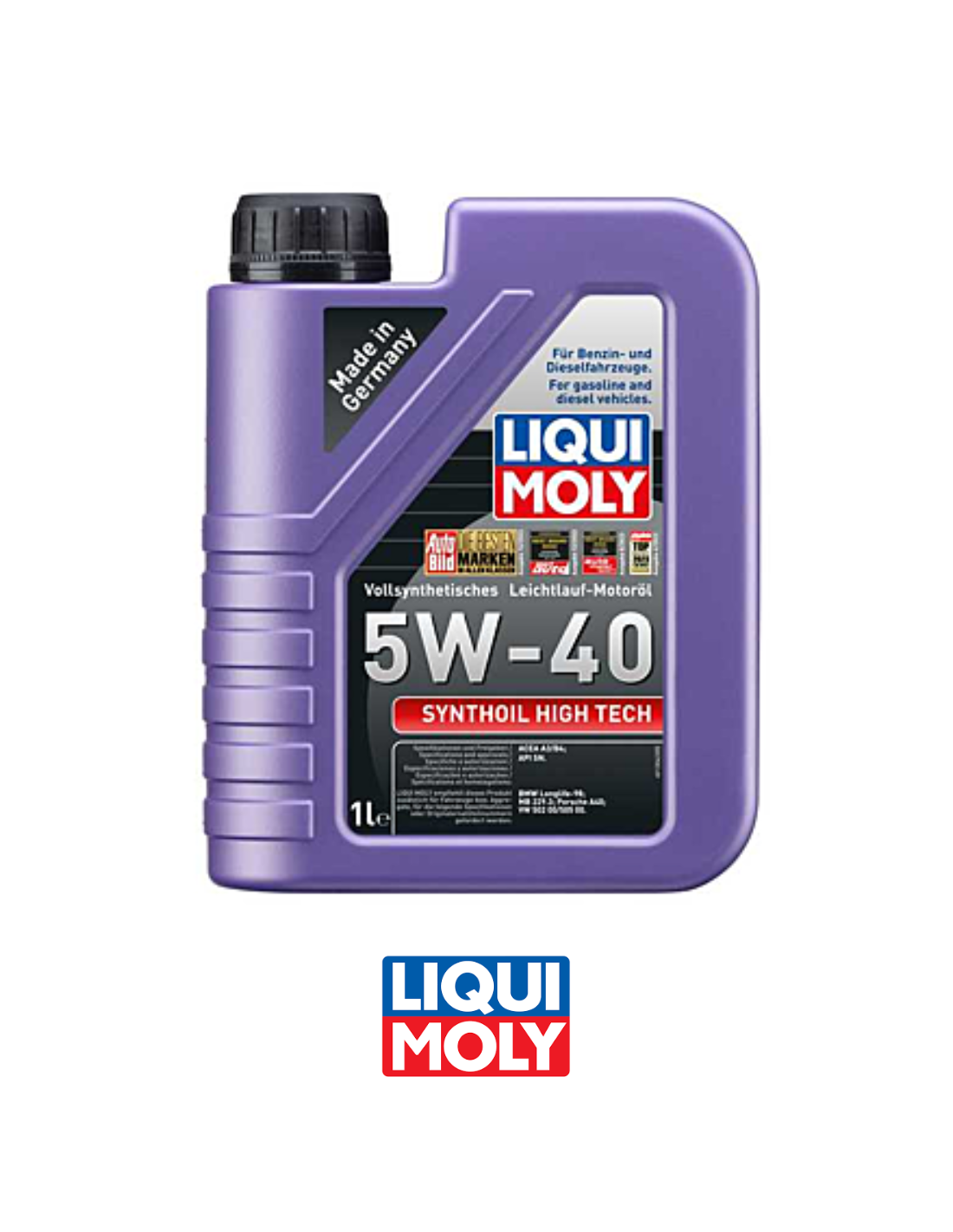 LIQUI MOLY SYNTHOIL HIGH TECH 5W-40 - 1 Lt.