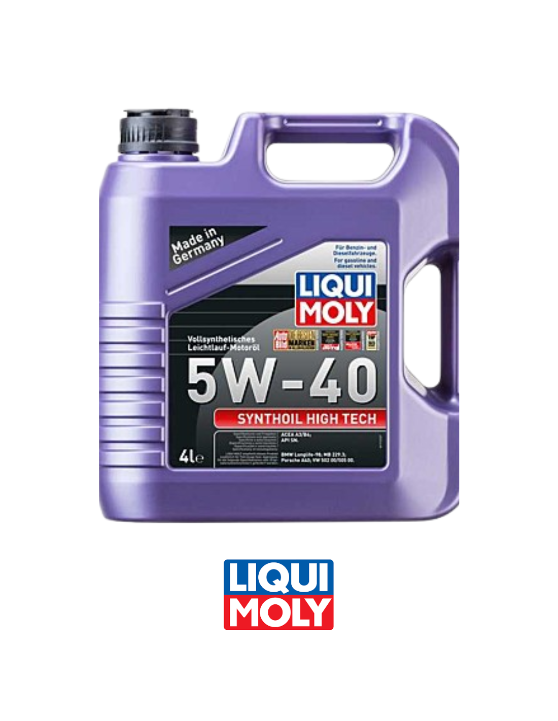 LIQUI MOLY SYNTHOIL HIGH TECH 5W-40 - 4 Lt.