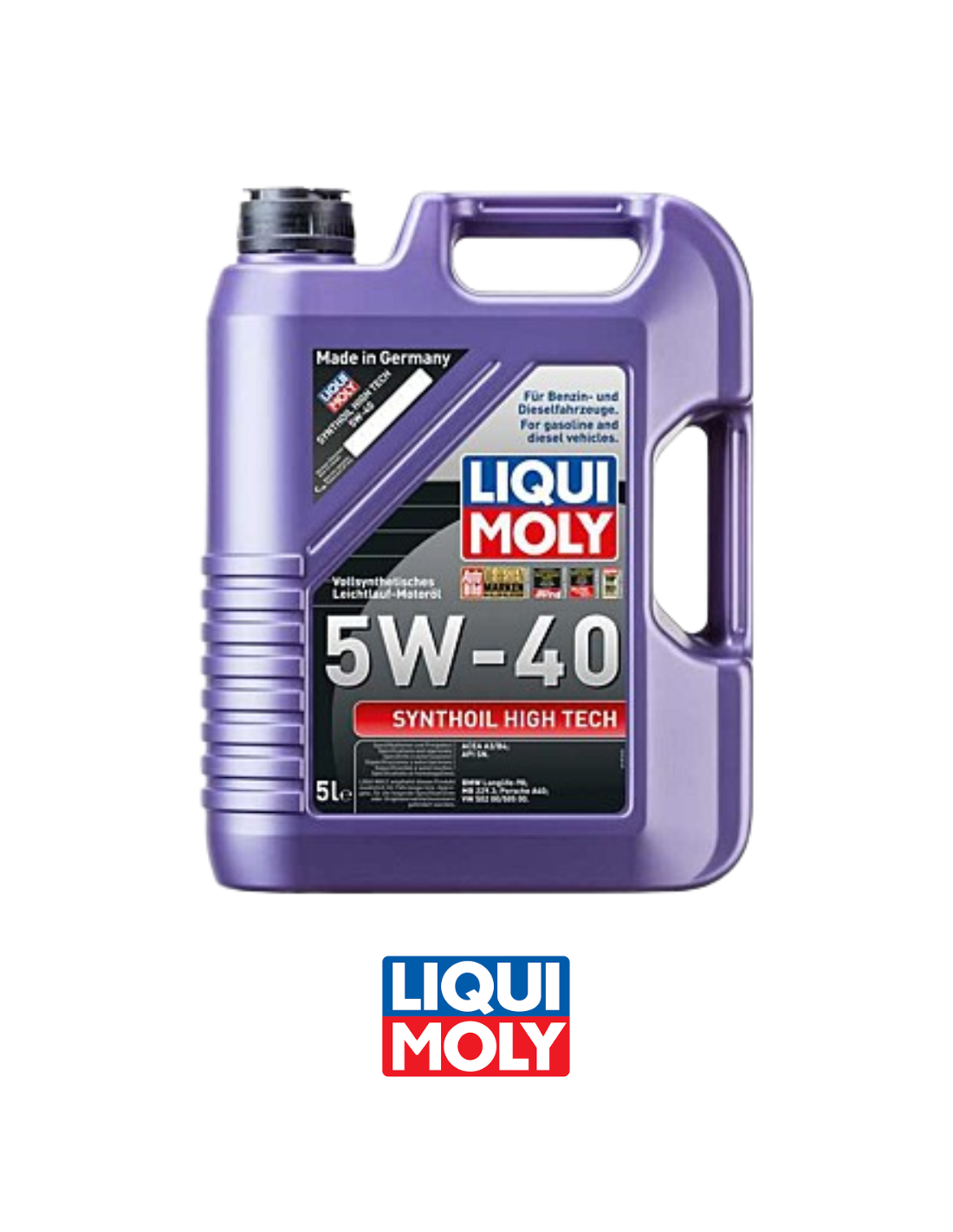 LIQUI MOLY SYNTHOIL HIGH TECH 5W-40 - 5 Lt.