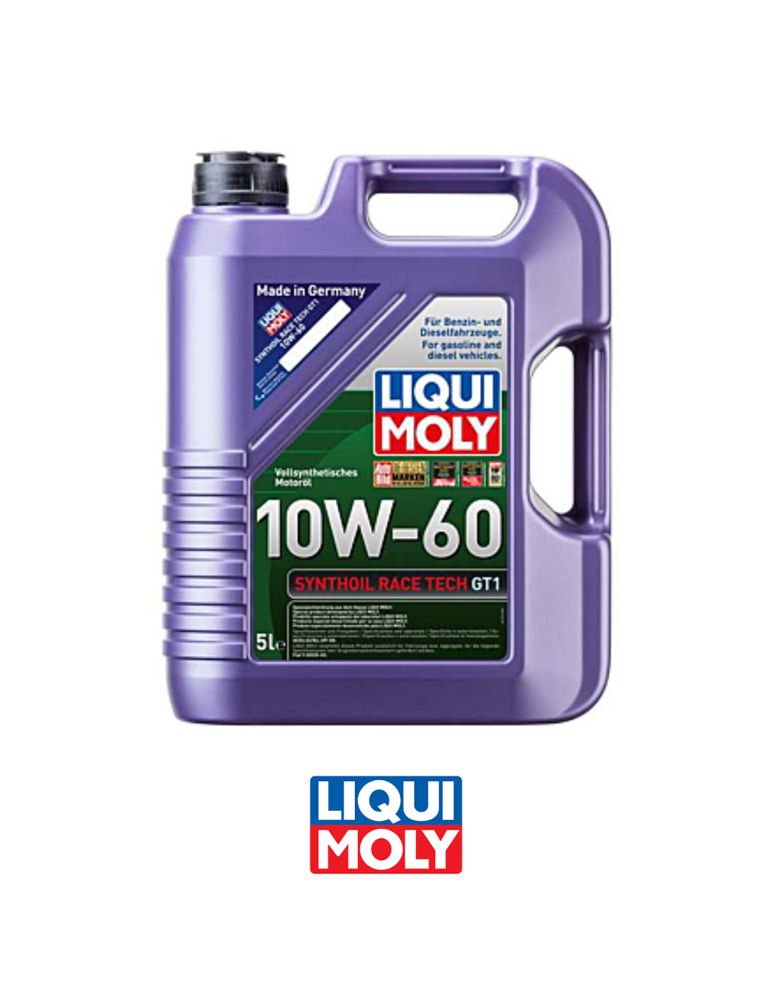 LIQUI MOLY SYNTHOIL RACE TECH GT1 10W-60 - 5 Lt.