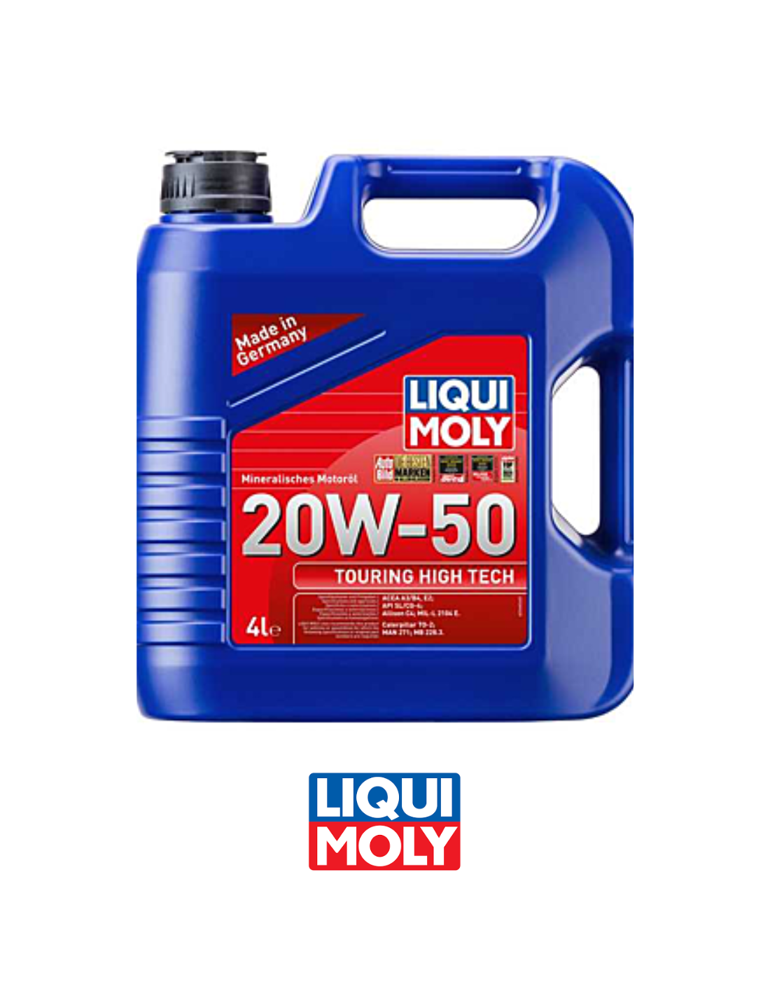 LIQUI MOLY TORING HIGH TECH 20W-50 - 4 Lt.