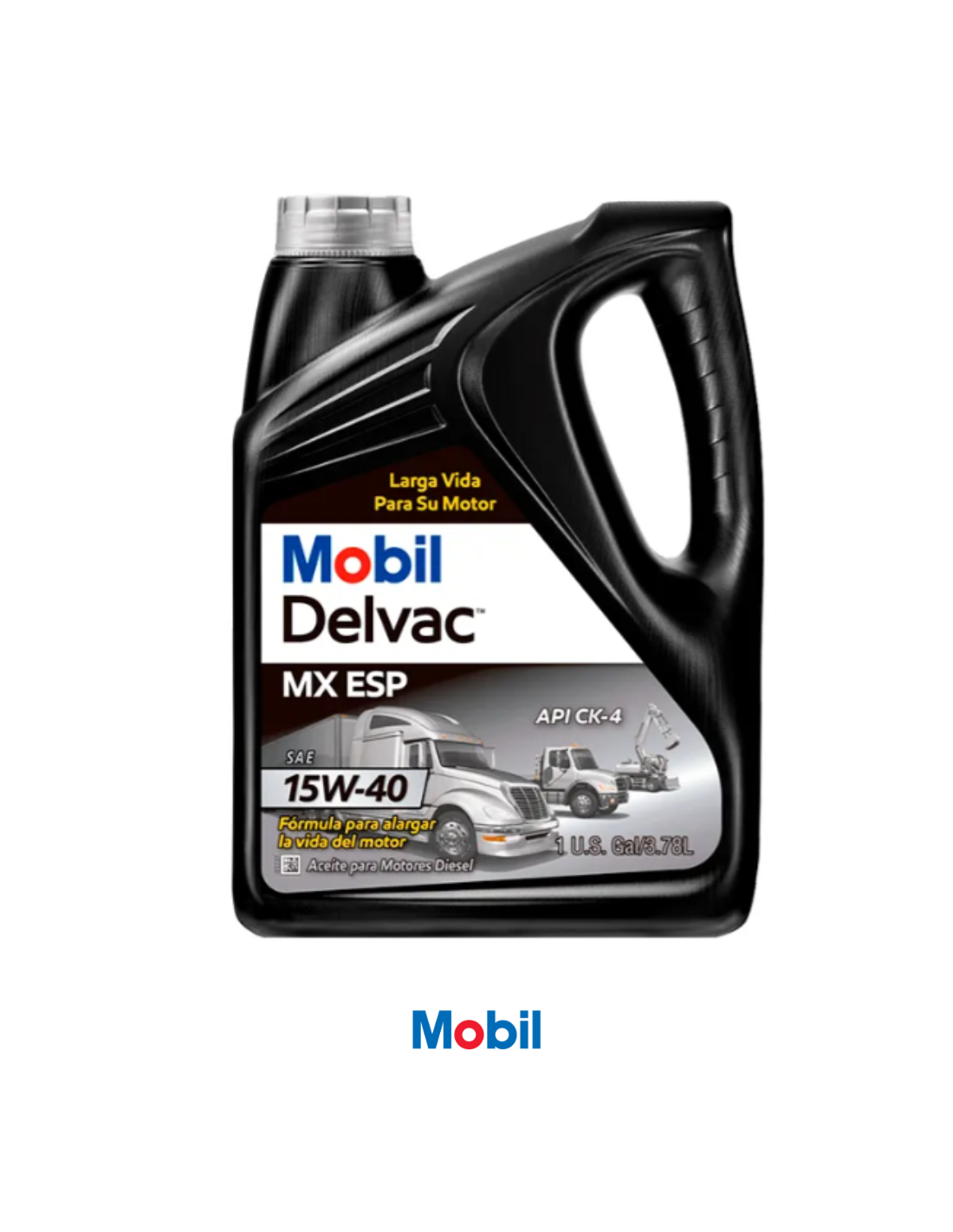 MOBIL DELVAC TM MX ESP 15W-40 API CK-4 PARA DIESEL - 3.78 Lt.