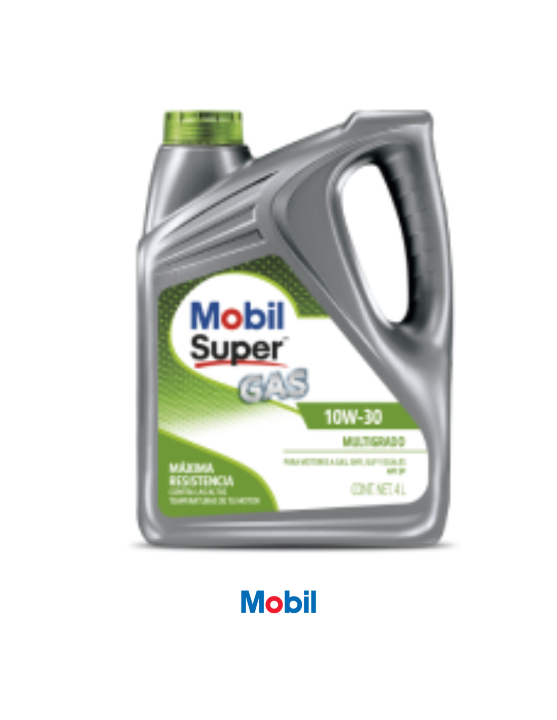 MOBIL SUPER TM GAS, MINERAL 10W-30 - 4 Lt.