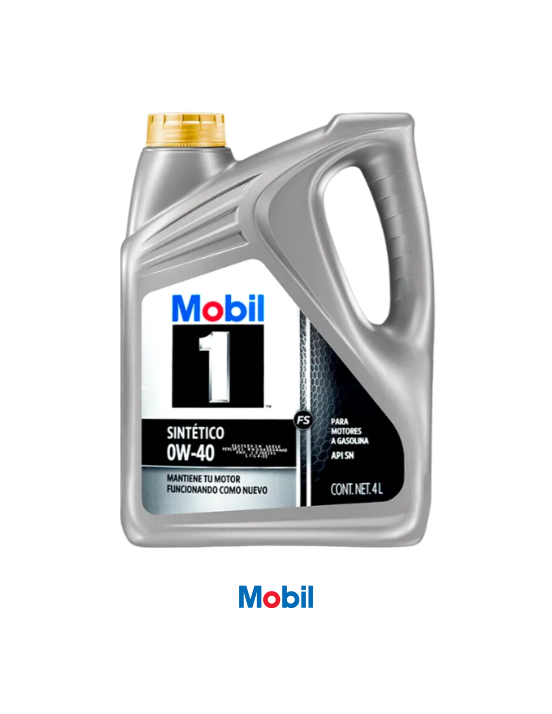MOBIL 1 FS 0W-40 SINTÉTICO- 4 Lt.