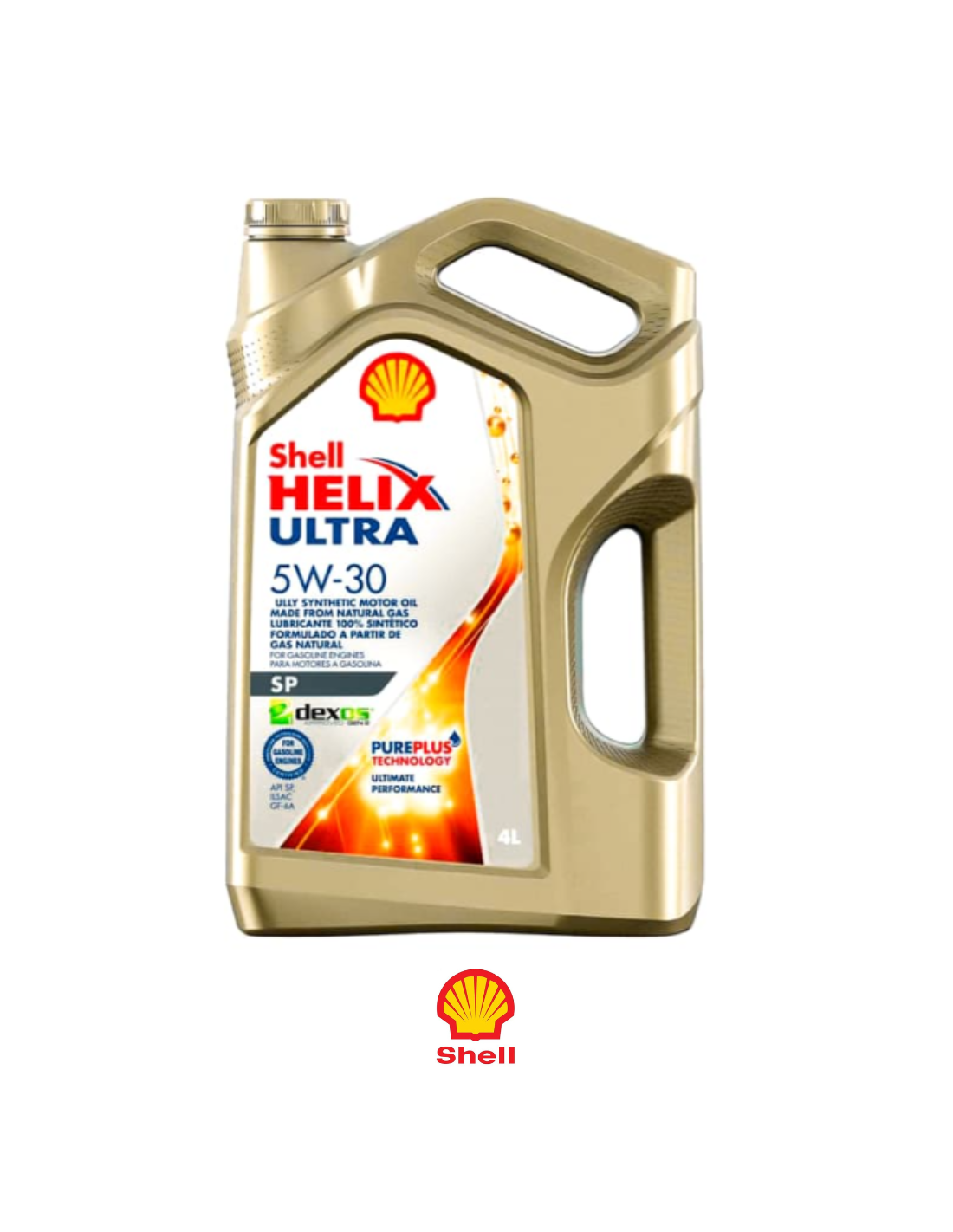SHELL HELIX ULTRA 5W-30 - FULL SINTETICO - 4 Lt.