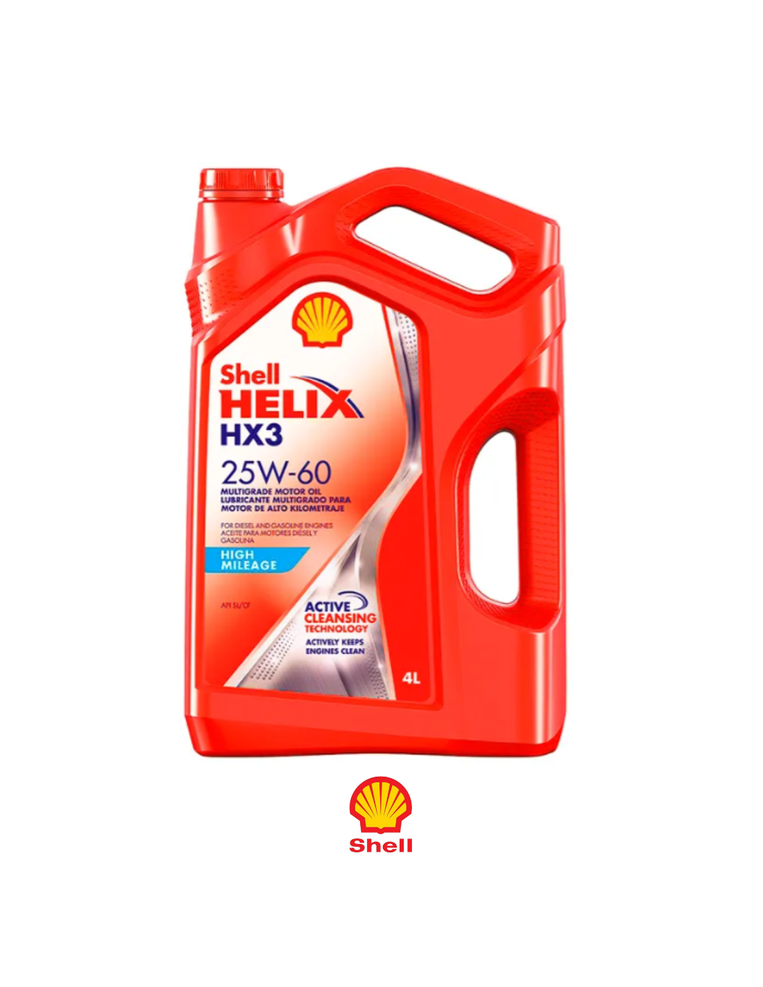 SHELL HELIX HX3 SAE 25W-60 - 4 Lt.