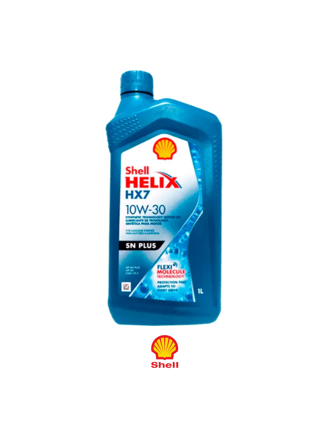 SHELL HELIX HX7 10W-30 -SEMI SINTETICO - 1 Lt.