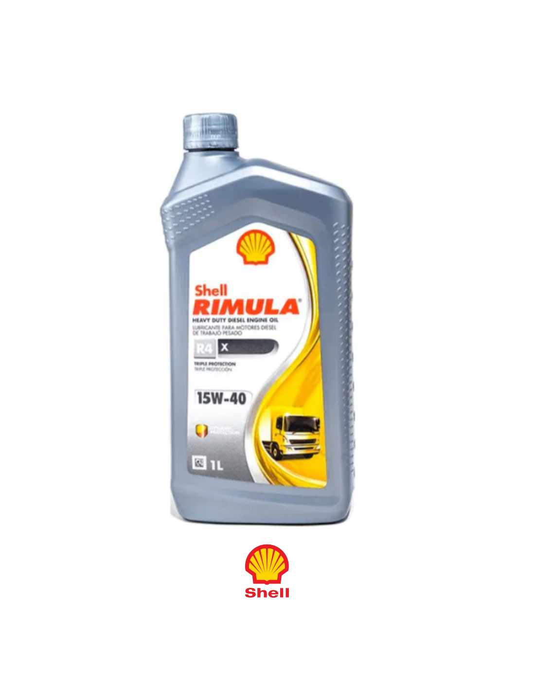SHELL RUMULA R4 X 15W-40 - MINERAL - 1 Lt.